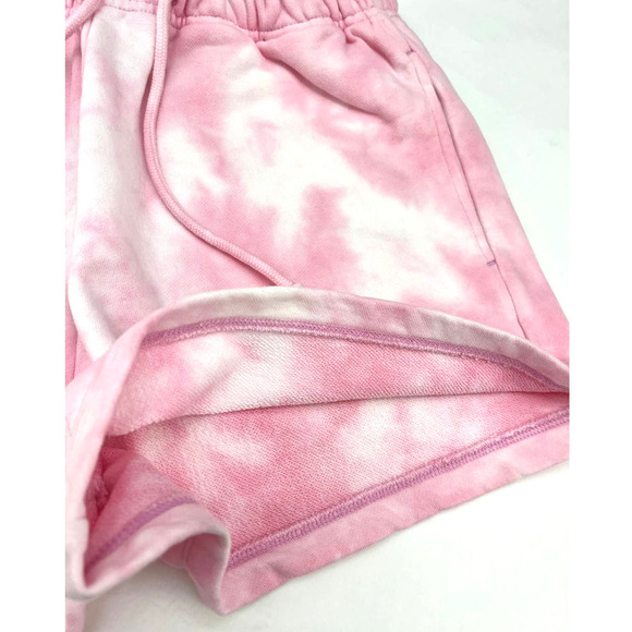 Levi's Women's Cotton Shorts / Cover up Pink Tie Dye Size Small NWT ORG $ 49 - Picture 4 of 6
